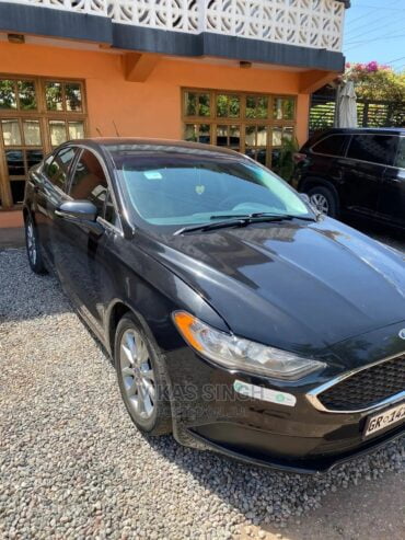 Ford Fusion SE AWD 2017 Black in excelent condition