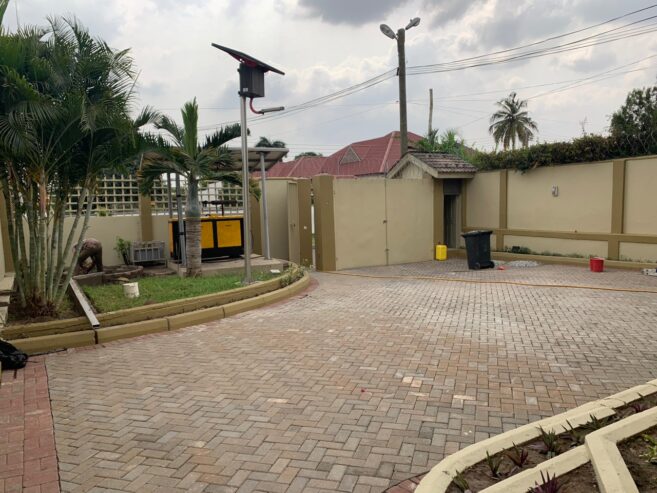 4 Bedroom Self Compound with A Boys Quarters For Rent at East Legon