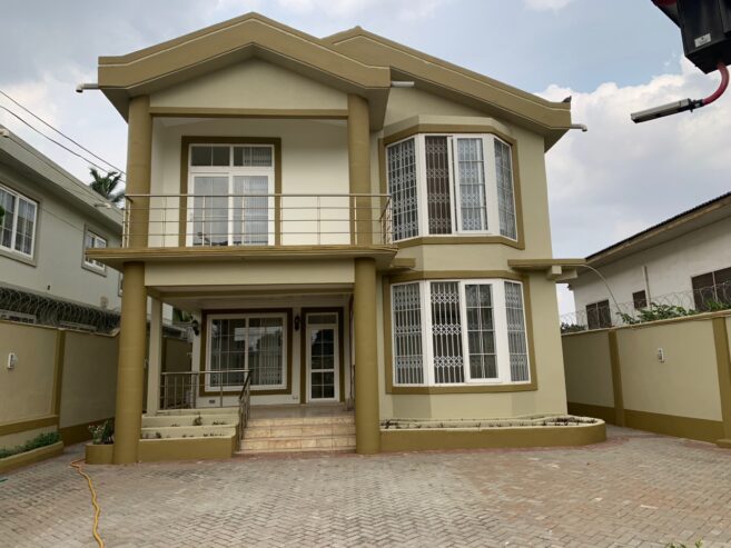 4 Bedroom Self Compound with A Boys Quarters For Rent at East Legon