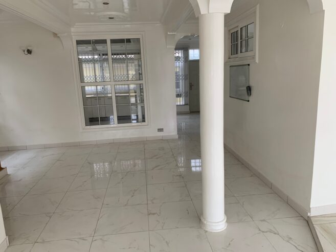 4 Bedroom Self Compound with A Boys Quarters For Rent at East Legon