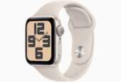 Apple Watch SE GPS 40mm Sport Band Starlight