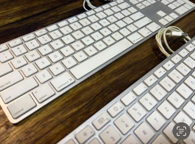 Apple Keyboard+numeric -wired