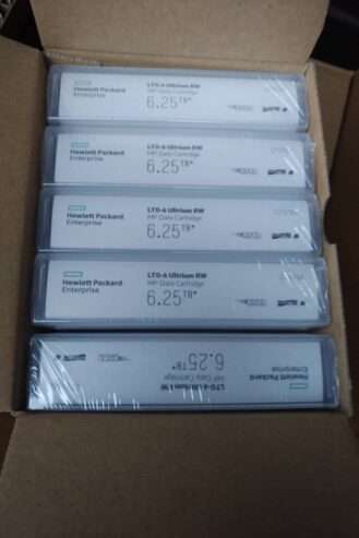 Hewlett Packard Enterprises 6.25TB LTO-6 Ultrium RW Data Cartridge (20-Pack)