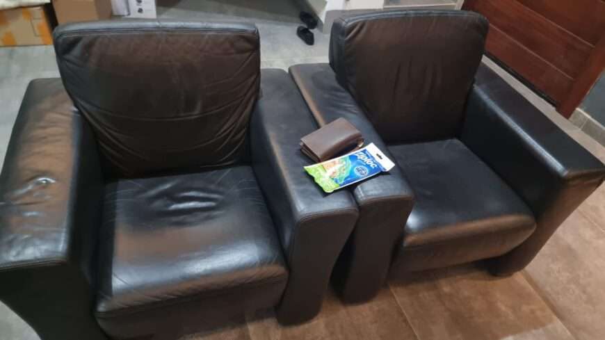 Leather Sofas for Urgent Sale