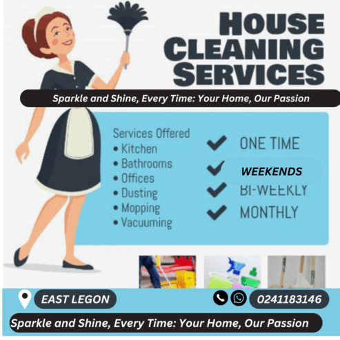 HOUSE CLEANING JOB