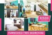 Furnished 2 bedroom house