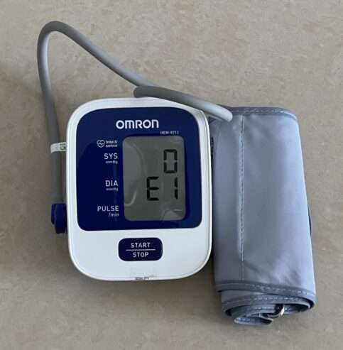 Omron Blood Pressure Apparatus.