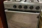 Midea Four burner gas cooker with oven & grill,