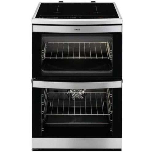 AEG Electric Double oven with induction cooker