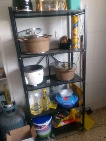 5 Tier Foldable Kitchen Rack