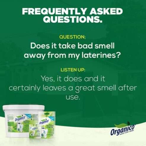 Organico Toilet Treatment – Bio Enzyme Powder