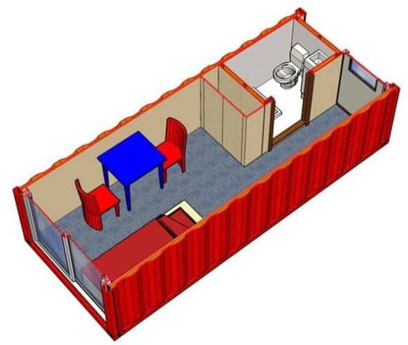 CONTAINER OFFICE & ACCOMMODATION