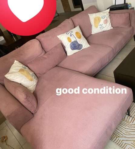 L-SHAPED SOFA IN GOOD CONDITION