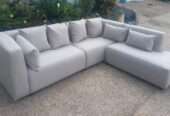 Sectional sofa.