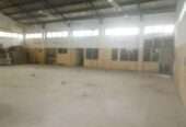 Factory/warehouse facility for rent