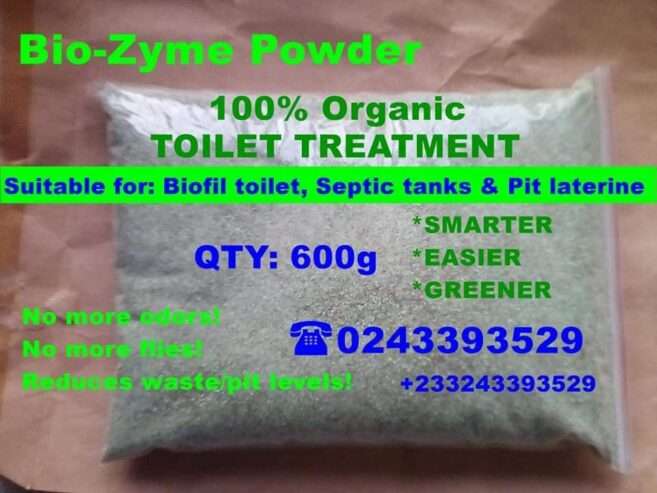 Organico Toilet Treatment – Bio Enzyme Powder