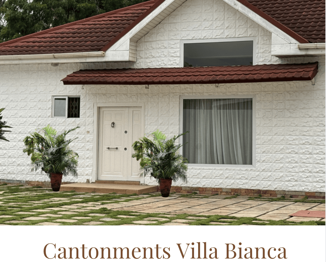 Cantonments Villa Bianca – Tropical Tranquility and Modern Comfort