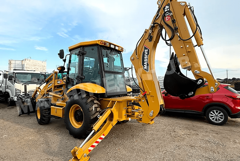 Massive 420 Backhoe Loaders for Sale in Ghana
