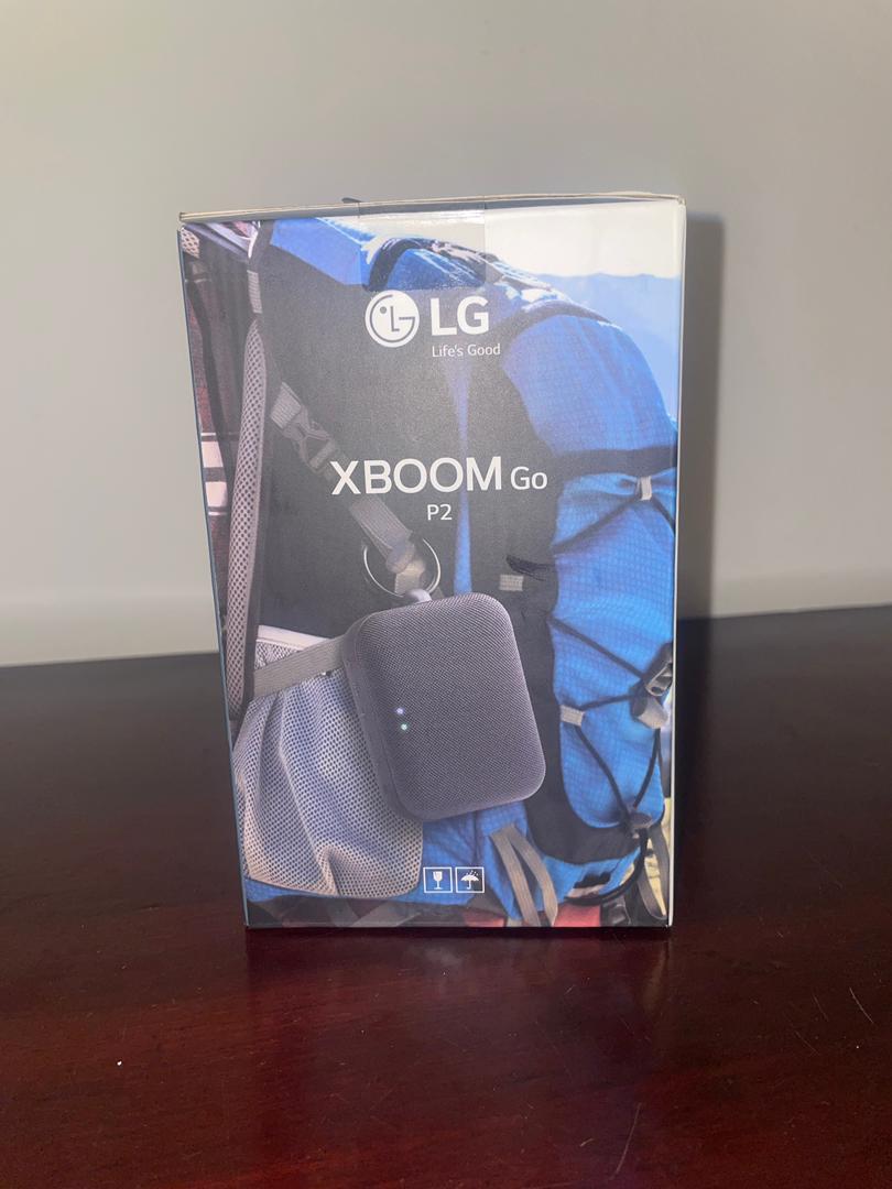 LG XBOOM Go P2 portable speaker (2-pack bundle)