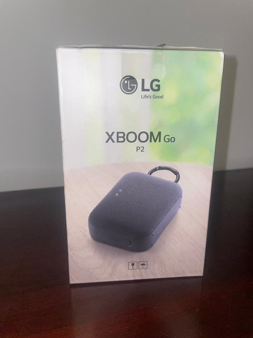 LG XBOOM Go P2 portable speaker (2-pack bundle)
