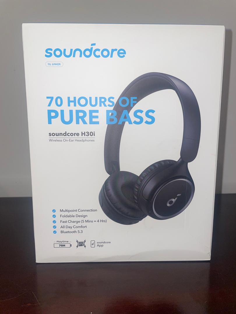 SOUNDCORE H30i WIRELESS ON-EAR HEADPHONES